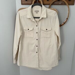 Toad&Co corduroy button up top